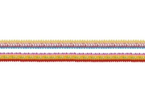 amscan® - 4 Girlanden mit gefärbten Rändern, 8 x 200 cm | Teddy Toys Kinderwelt