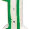 amscan® - Zahlenkerze 1, Höhe 7,3 cm | Teddy Toys Kinderwelt