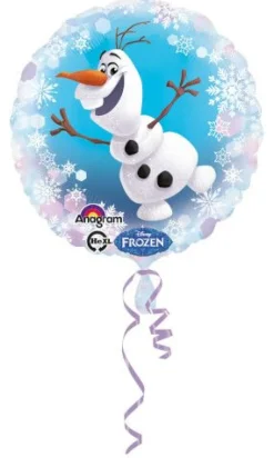 amscan® Disney Frozen - Olaf Folienballon rund, Ø 43 cm | Teddy Toys Kinderwelt