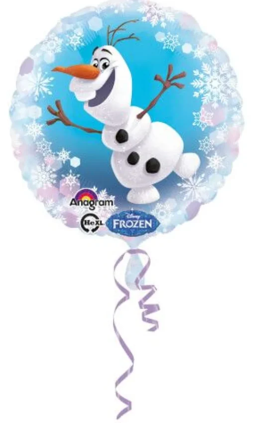 amscan® Disney Frozen - Olaf Folienballon rund, Ø 43 cm | Teddy Toys Kinderwelt