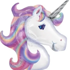 amscan® Einhorn - SuperShape Folienballon | Teddy Toys Kinderwelt