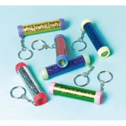 amscan® Party Basics - 12 Kaleidoskop-Schlüsselanhänger, farblich sortiert | Teddy Toys Kinderwelt