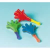 amscan® Party Basics - 12 Mini-Handklatscher, farblich sortiert | Teddy Toys Kinderwelt