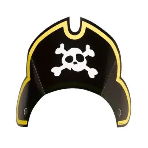 amscan® Pirat - 8 Hütchen | Teddy Toys Kinderwelt