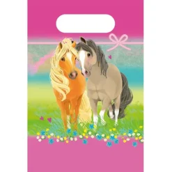 amscan® Pretty Pony - 8 Partytüten, Papier | Teddy Toys Kinderwelt
