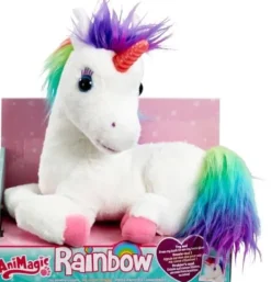 Animagic Einhorn Rainbow aus Plüsch, ca. 24 cm groß | Teddy Toys Kinderwelt