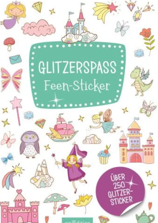 ars Edition - Glitzerspaß Feen-Sticker | Teddy Toys Kinderwelt