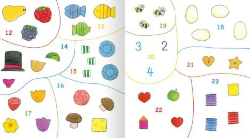ars Edition - Lernraupe, Erstes Stickerheft Logisches Denken | Teddy Toys Kinderwelt