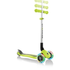 Authentic Globber - Primo Foldalble Leuchtrollen, grün | Teddy Toys Kinderwelt