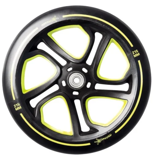 Authentic Muuwmi - Alu Scooter Pro 215 mm, Lime | Teddy Toys Kinderwelt