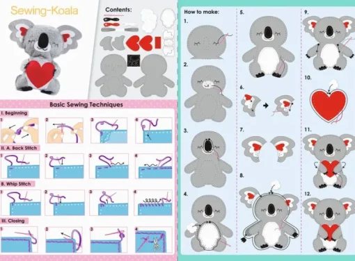 Avenir - Nähset Koala | Teddy Toys Kinderwelt