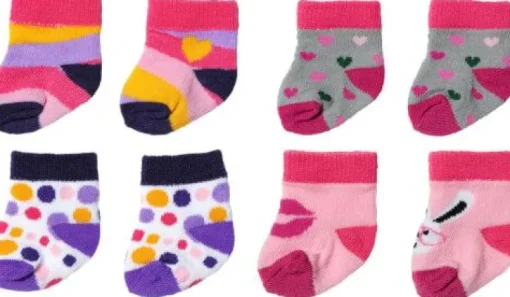 BABY born Socken 2x, 2 sort. 43cm | Teddy Toys Kinderwelt