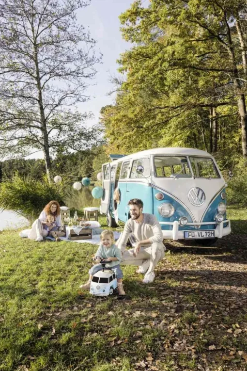 Baby VW T1 Blau von BIG | Teddy Toys Kinderwelt