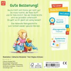 Bald bist du wieder gesund-Ravensburger® Bücher 41836 | Teddy Toys Kinderwelt