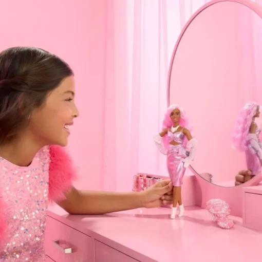 Barbie® Deluxe Style - Puppe Glänzendes Kleid | Teddy Toys Kinderwelt