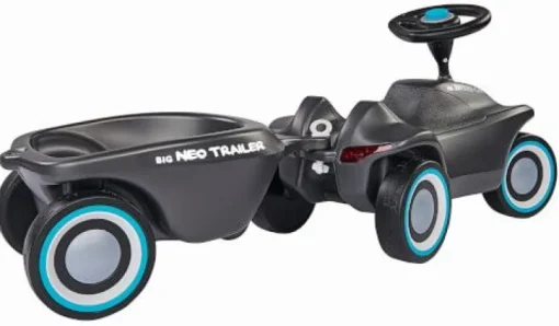 BIG-Bobby-Car Neo Trailer Anthrazit | Teddy Toys Kinderwelt
