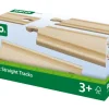 BRIO® - 1/2 Gerade Gleise (A1) | Teddy Toys Kinderwelt