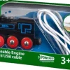 BRIO® - Schwarze Akku-Lok mit Mini-USB | Teddy Toys Kinderwelt