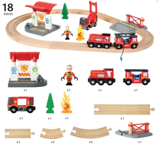 BRIO® World - Feuerwehrset | Teddy Toys Kinderwelt