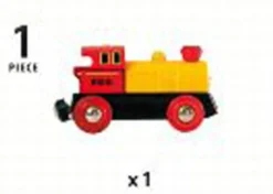BRIO® World - Gelbe Batterielok | Teddy Toys Kinderwelt