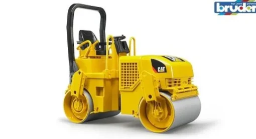 Bruder - Cat Tandem-Vibrationswalze | Bruder | Marken | Teddy Toys Kinderwelt