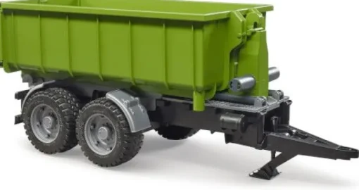 Bruder 02035 Hakenlift-Anhänger für Traktoren | Teddy Toys Kinderwelt