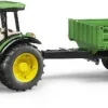 Bruder - John Deere 5115M + Bordwandanhänger | Bruder | Marken | Teddy Toys Kinderwelt