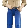 Bruder - Mann mit hellem Hauttyp und blauer Hose | Bruder | Marken | Teddy Toys Kinderwelt