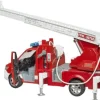 Bruder - MB Sprinter Feuerwehr mit Drehleiter, Pumpe, Light + Sound Modul | Teddy Toys Kinderwelt