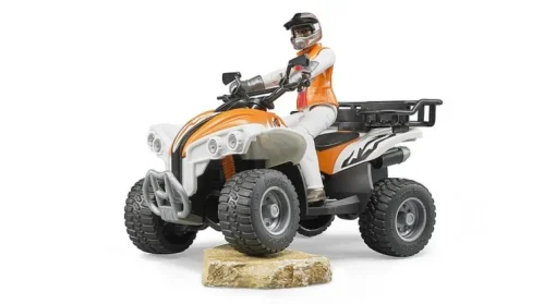 Bruder - Quad mit Fahrer | Teddy Toys Kinderwelt