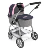 Chic 2000 - Kombi-Puppenwagen 3 in 1 Emotion, blau-grau | Teddy Toys Kinderwelt