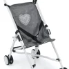 Chic 2000 - Mini-Puppenbuggy Roma grau Herz | Puppenwagen & Buggys | Puppen & Zubehör | Spielzeug | Teddy Toys Kinderwelt
