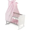 Chic 2000 - Puppenwiege Stars, grau | Teddy Toys Kinderwelt
