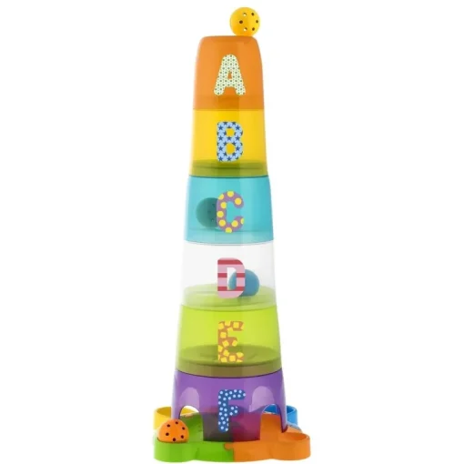 Chicco® - 2 in 1 Stapelbecher und Kugelbahn | Teddy Toys Kinderwelt