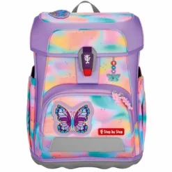 CLOUD FLASH Schulranzen-Set ''Butterfly Luna'', 5-teilig | Teddy Toys Kinderwelt