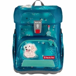 CLOUD Schulranzen-Set ''Dog Basty'', 5-teilig | Teddy Toys Kinderwelt