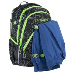 Coocazoo - Rucksack "ScaleRale", Laserreflect Solar-Green | Teddy Toys Kinderwelt