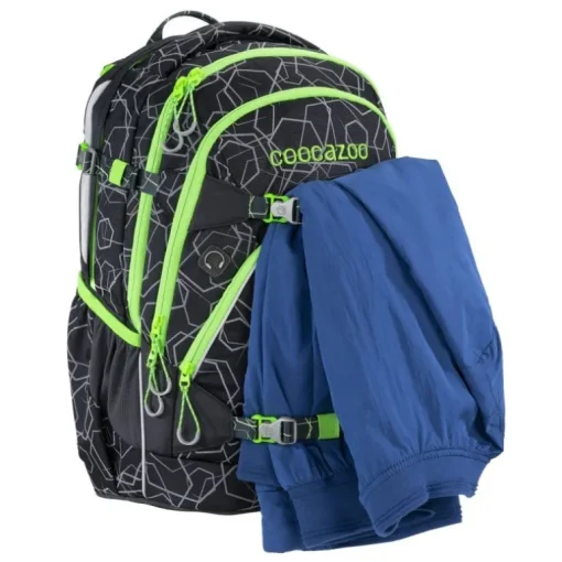 Coocazoo - Rucksack "ScaleRale", Laserreflect Solar-Green | Teddy Toys Kinderwelt