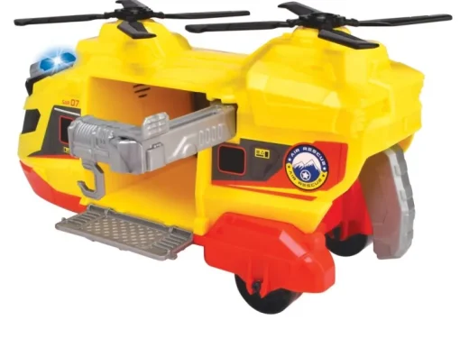 Dickie Toys - Rettungs Hubschrauber mit Licht & Sound, gelb | Teddy Toys Kinderwelt