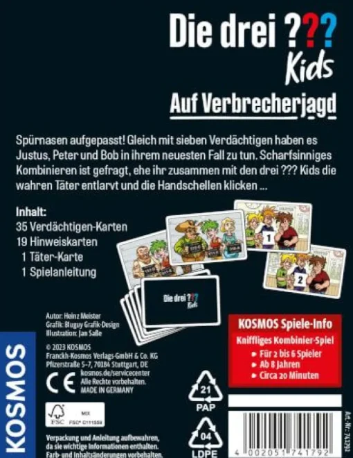 Die drei ??? Kids Auf Verbrecherjagd | Teddy Toys Kinderwelt
