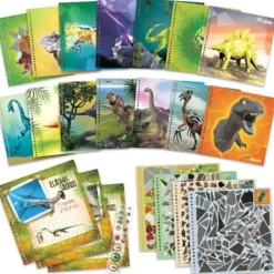 Dino Stickern nach Zahlen | Teddy Toys Kinderwelt