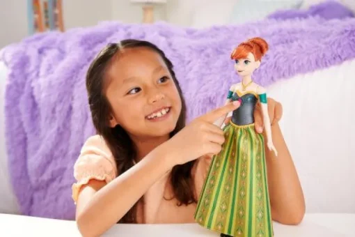 Disney Die Eiskönigin Singende Anna-Puppe, singt Zum ersten Mal a | Teddy Toys Kinderwelt