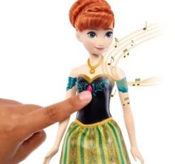 Disney Die Eiskönigin Singende Anna-Puppe, singt Zum ersten Mal a | Teddy Toys Kinderwelt