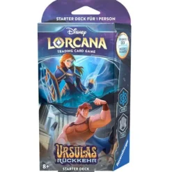 Disney Lorcana Trading Card Game: Ursulas Rückkehr- Starter Deck | Teddy Toys Kinderwelt