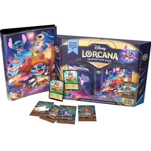 Disney Lorcana Trading Card Game: Azurblaues Meer - Stitch Sammle | Teddy Toys Kinderwelt