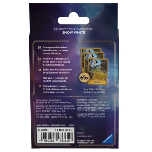 Disney Lorcana Trading Card Game: Ursulas Rückkehr - Kartenhüllen | Teddy Toys Kinderwelt