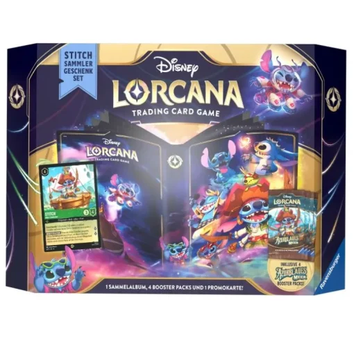 Disney Lorcana Trading Card Game: Azurblaues Meer - Stitch Sammle | Teddy Toys Kinderwelt