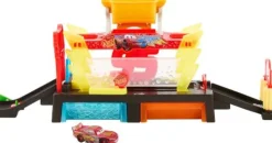 Disney Pixar Cars Autowaschanlagen-Spielset für Rennwagen und Lig | Teddy Toys Kinderwelt