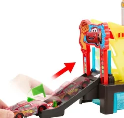 Disney Pixar Cars Autowaschanlagen-Spielset für Rennwagen und Lig | Teddy Toys Kinderwelt