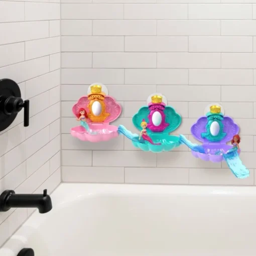 Disney Princess Bath Reveal Meerjungfrauenpuppen, muschelförmiges | Teddy Toys Kinderwelt